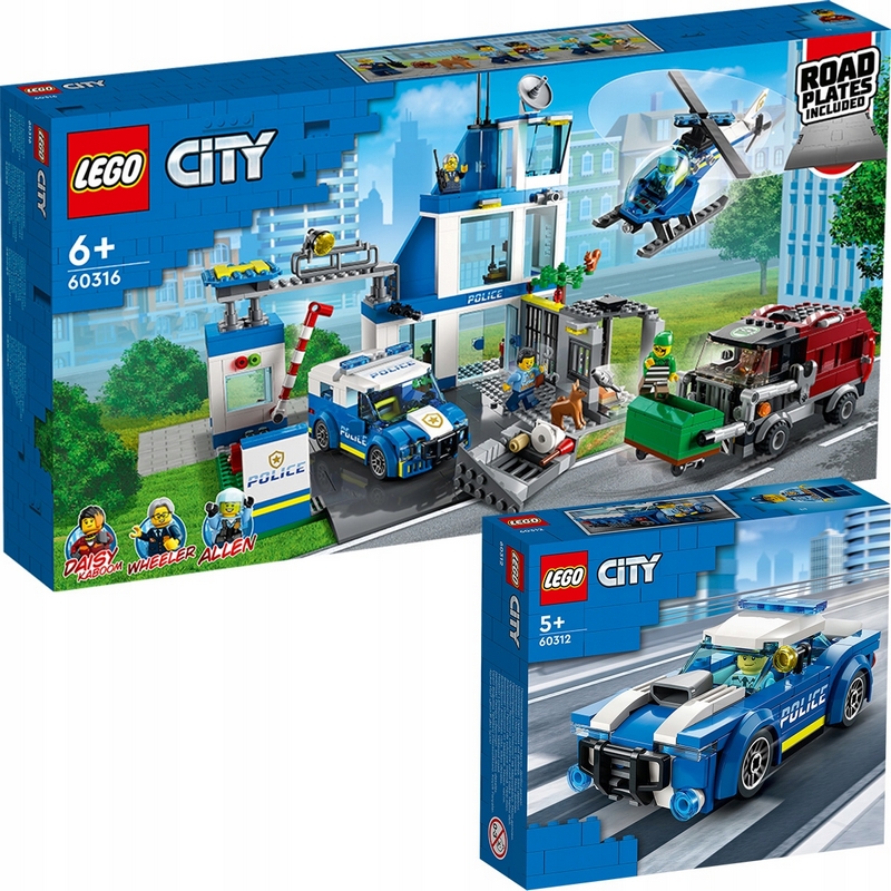 LEGO City 60316 Policajná stanica
